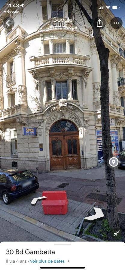 Appartement T2 Coconing, Wifi, Internet, Clim, 300M Plage Nice Buitenkant foto